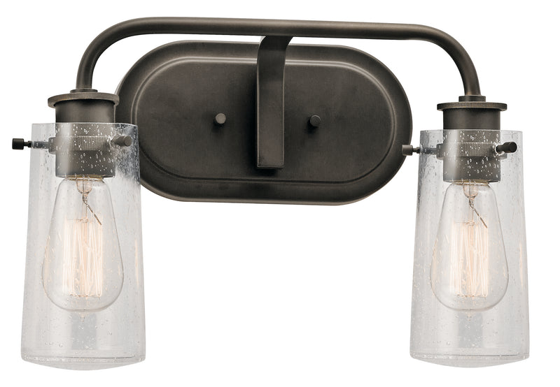 Braelyn Bath Sconce 2-Light in Olde Bronze