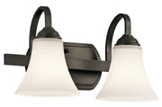 Keiran Bath Sconce 2-Light in Olde Bronze