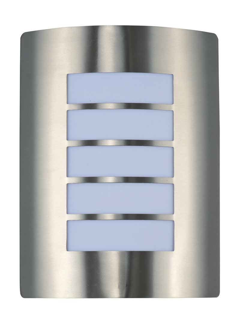 View LED 1-Light Wall Sconce in Stainless Steel - Lamps Expo