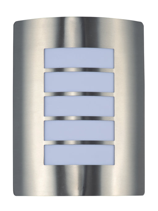 View LED 1-Light Wall Sconce in Stainless Steel - Lamps Expo