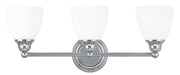 Somerville 3 Light Bath Vanity in Polished Chrome