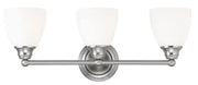 Somerville 3 Light Bath Vanity in Brushed Nickel