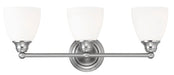 Somerville 3 Light Bath Vanity in Brushed Nickel