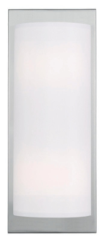 Meridian 2 Light Wall Sconce in Brushed Nickel