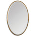 Uttermost's Herleva Gold Oval Mirror Designed by Grace Feyock