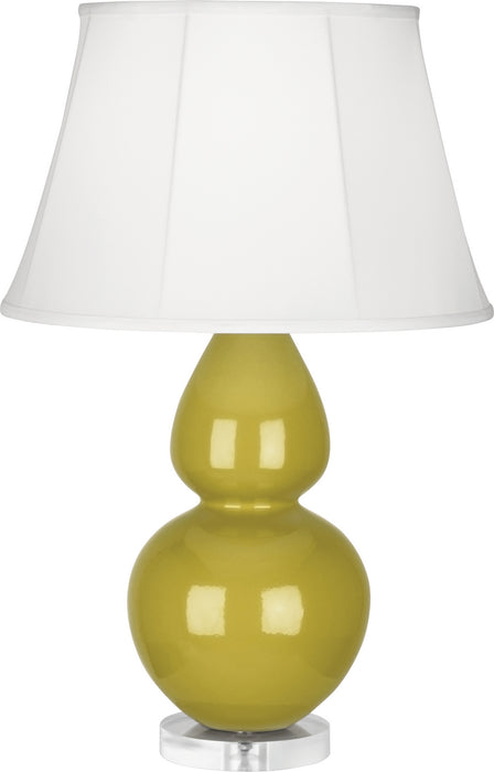 Robert Abbey (CI23) Double Gourd Table Lamp with Lucite Base