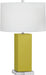 Robert Abbey (CI995) Harvey Table Lamp with Oyster Linen Shade