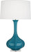 Robert Abbey (PC996) Pike Table Lamp with Pearl Dupoini Fabric Shade