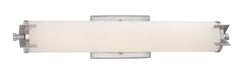 Geneva LED 24" Bath Bar in Satin Platinum - Lamps Expo