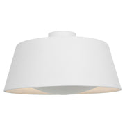 SoHo Reflective Illumination Flush Mount in Rice Finish