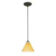 Martini 1-Light Pendant in Oil Rubbed Bronze Finish
