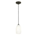 Champagne 1-Light Pendant in Oil Rubbed Bronze Finish