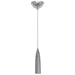 Odyssey 1-Light LED Pendant in Brushed Steel Finish - Lamps Expo