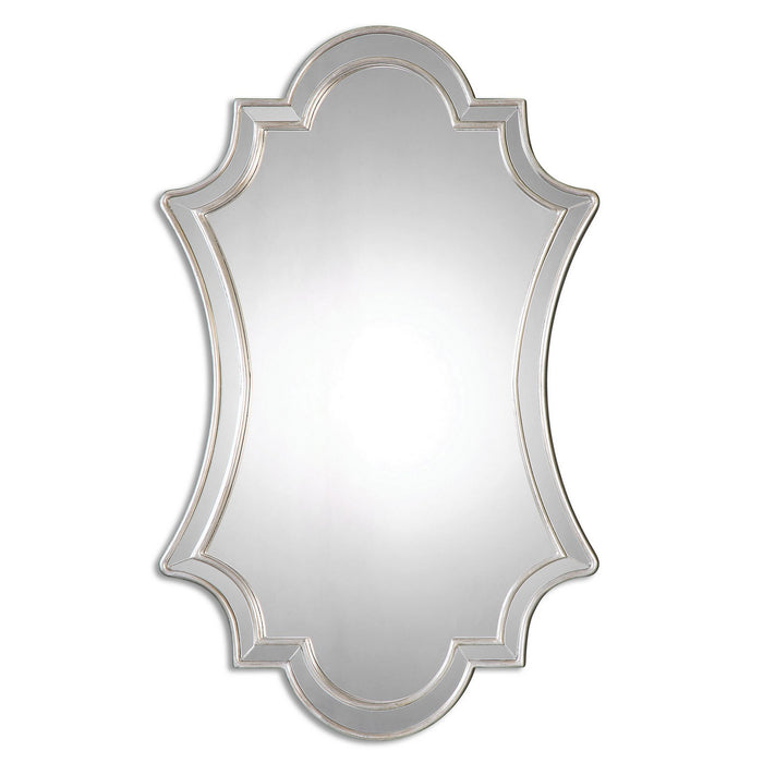 Uttermost's Elara Antiqued Silver Wall Mirror