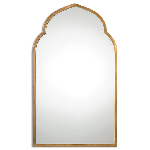 Uttermost's Kenitra Gold Arch Mirror Designed by Grace Feyock