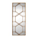 Uttermost's Kennis Gold Leaf Leaner Mirror Designed by Grace Feyock