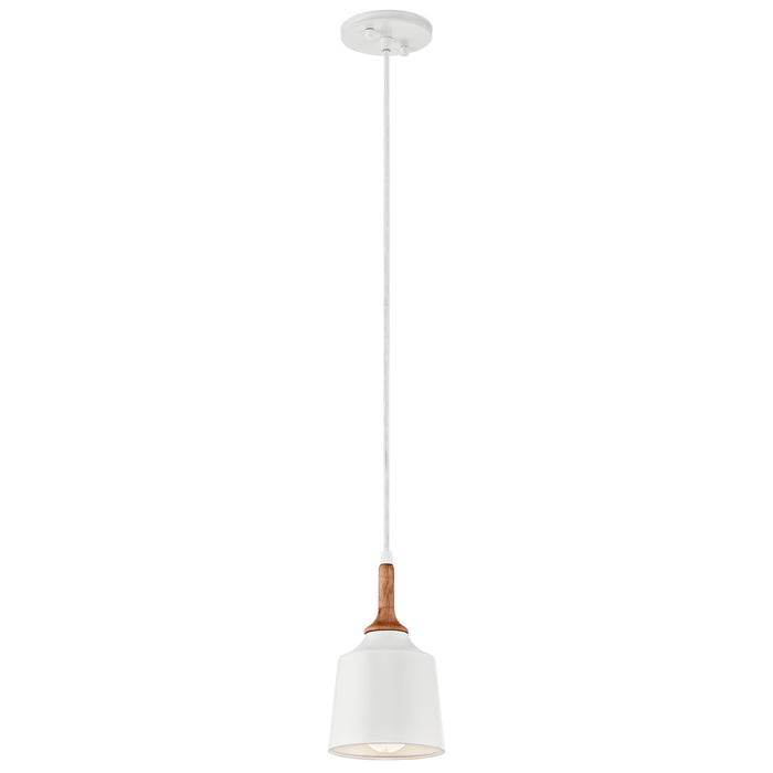 Danika Mini Pendant 1-Light in White