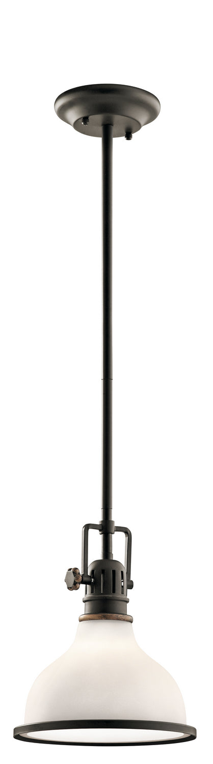 Hatteras Bay Mini Pendant 1-Light in Olde Bronze