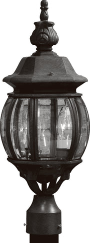 Classico Outdoor Post In Black