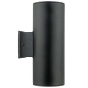 Ascoli 2x75W Outdoor Wall Light With Black Finish & Clear Glass