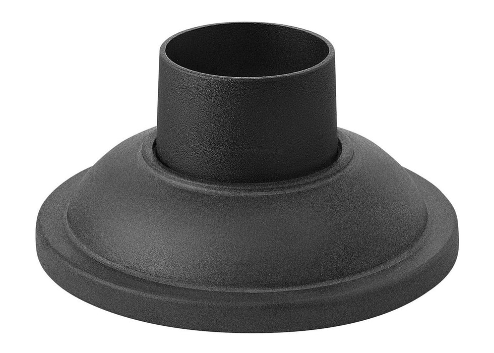 Pier Mounts Pier Mount Base in Museum Black by Hinkley Lighting