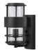 Saturn Small Wall Mount Lantern in Satin Black - Lamps Expo