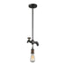 Jonas 1-Light Mini Pendant in Multi-Tone Weathered - Lamps Expo