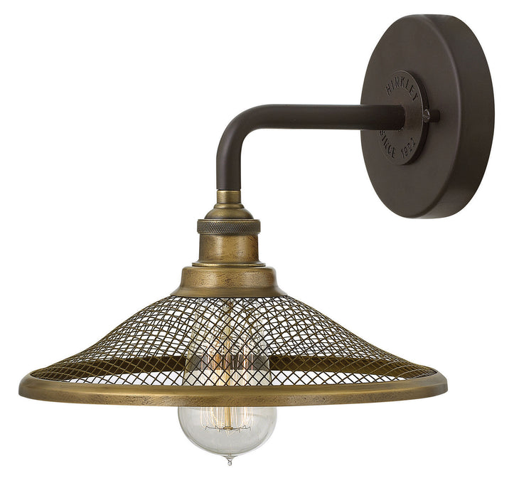 Rigby Single Light Sconce in Buckeye Bronze