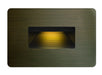 Luna Step Light 120v Horizontal 2700K in Matte Bronze