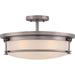 Sailor 4-Light Semi-Flush Mount in Antique Nickel