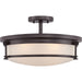 Sailor 4-Light Semi-Flush Mount in Western Bronze