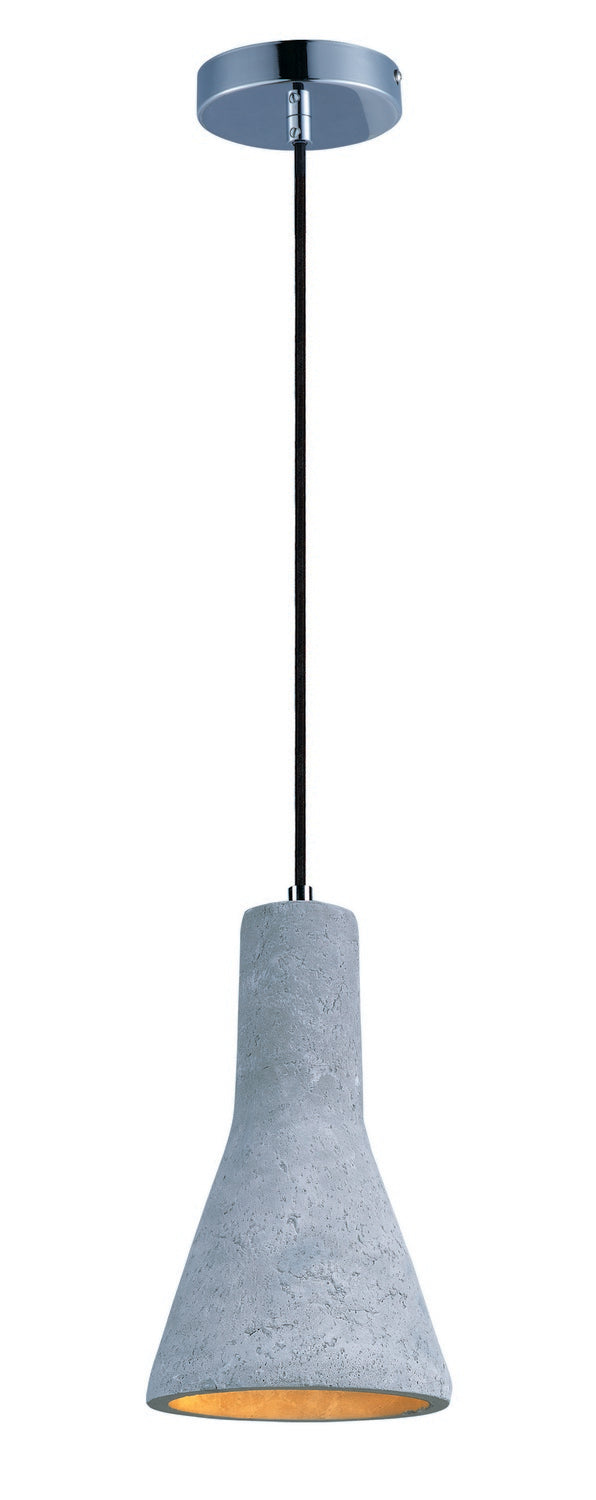 Crete 1-Light LED Pendant in Polished Chrome