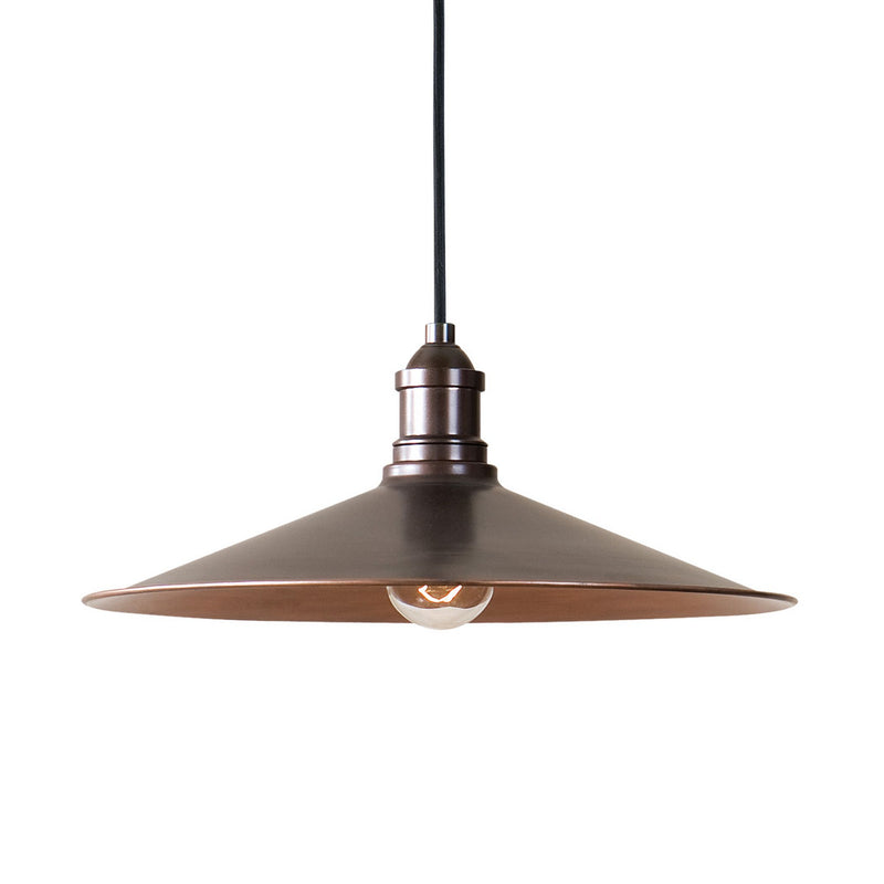Uttermost's Barnstead 1 Light Copper Pendant Designed by Carolyn Kinder
