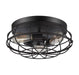 Scout 3-Light Flush Mount in English Bronze