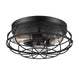 Scout 3-Light Flush Mount in English Bronze