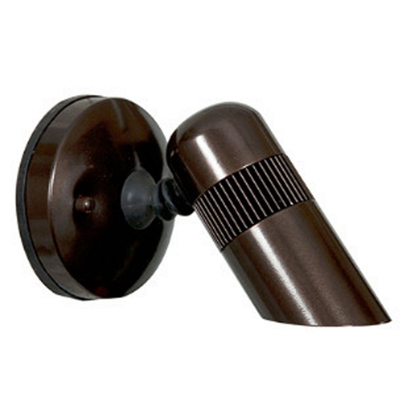 Fin 1-Light LED Spotlight in Bronze Finish - Lamps Expo