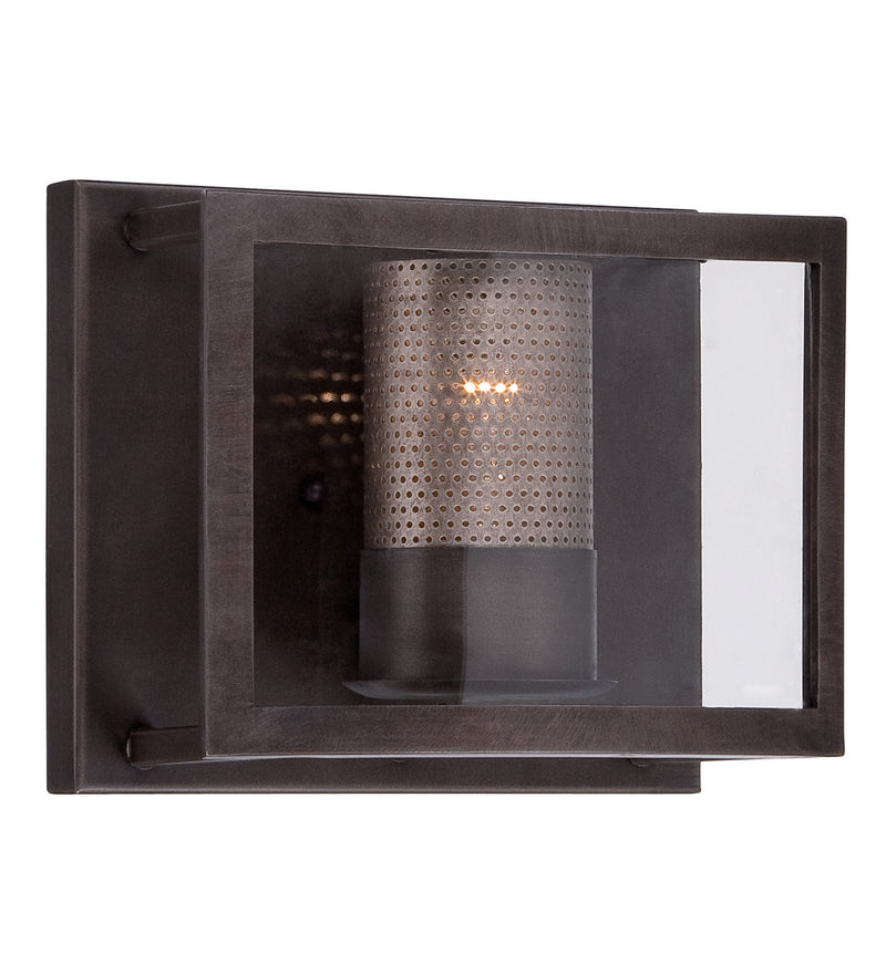 Jackson 1-Light Bath Fixture in Rustic Bronze - Lamps Expo