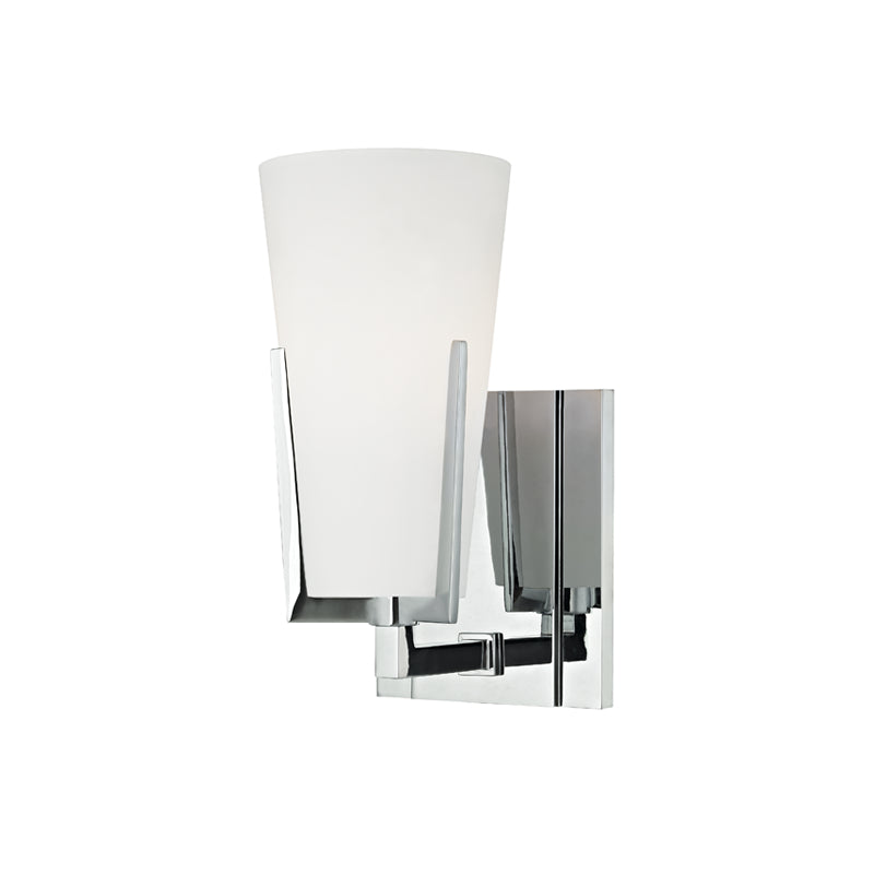 Upton 1 Light Bath Bracket in Polished Chrome - Lamps Expo