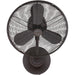 Bellows I Hard-Wired Wall Fan in Aged Bronze Textured - Lamps Expo