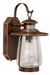 Galway Dualux 7-3/4" Outdoor Wall Light in Burnished Bronze - Lamps Expo