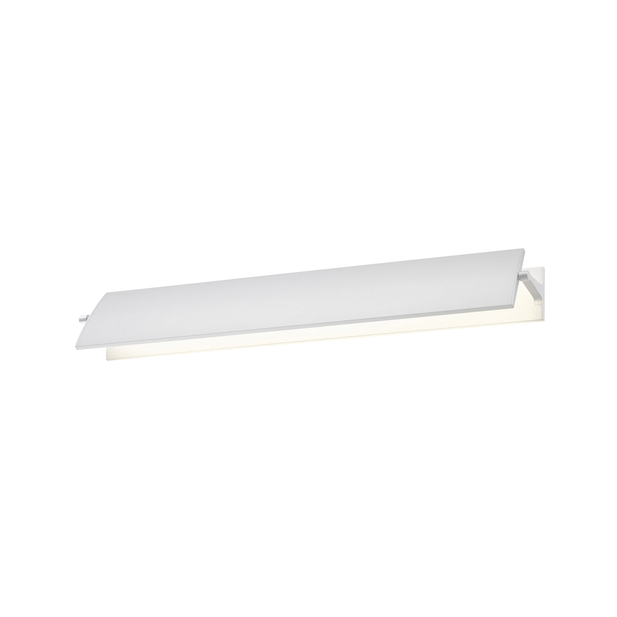 Aileron 24" LED Sconce in Textured White - Lamps Expo