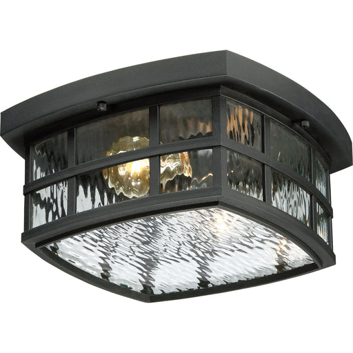 Stonington 2-Light Outdoor Lantern in Mystic Black