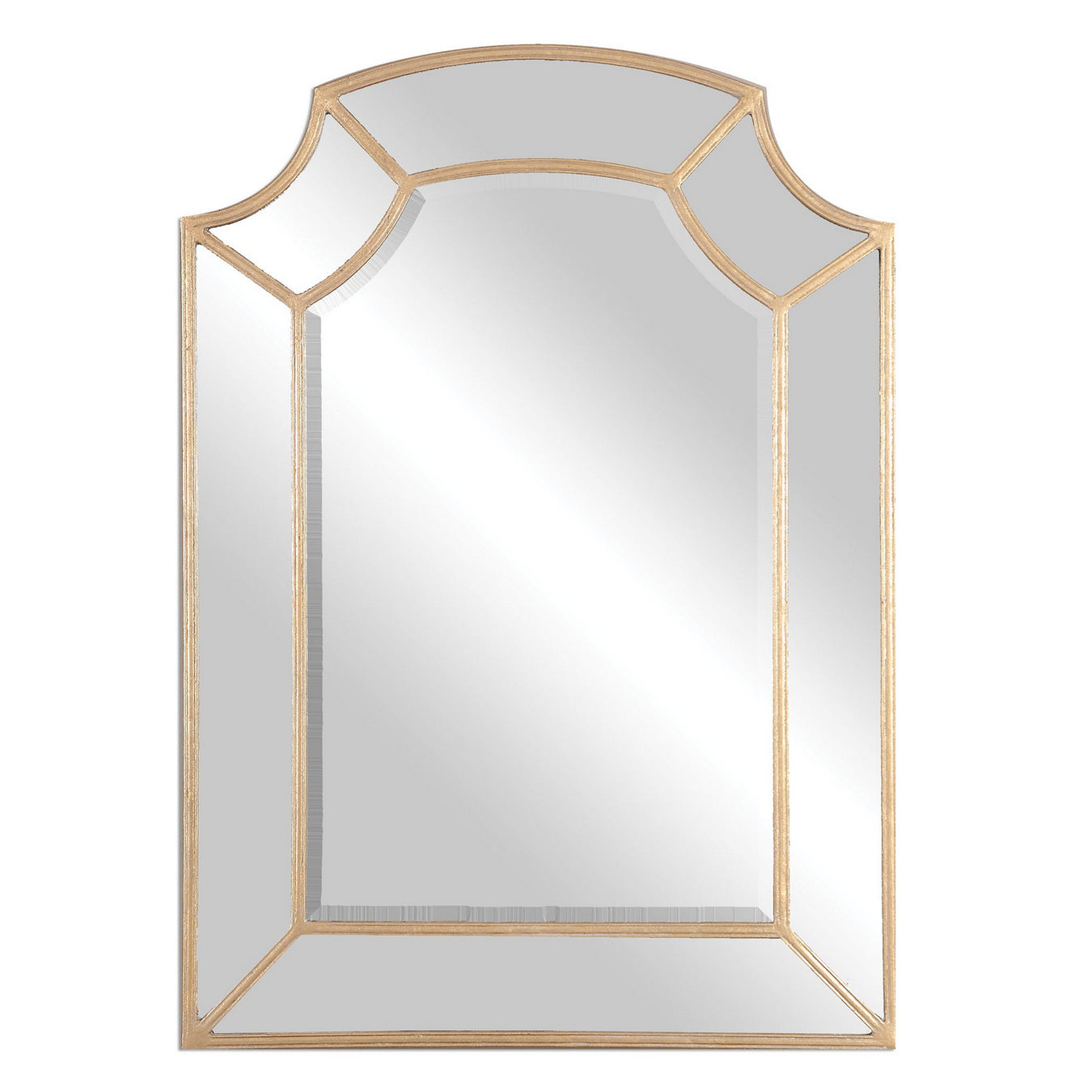 Uttermost's Francoli Gold Arch Mirror Designed by Grace Feyock
