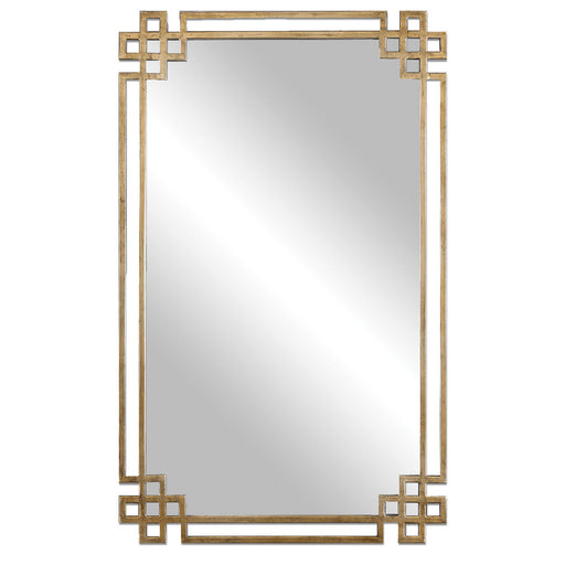 Uttermost's Devoll Antique Gold Mirror