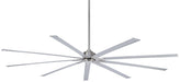 Xtreme 96" Ceiling Fan in Brushed Nickel