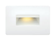 Luna Step Light 12v Horizontal 2700K in Satin White