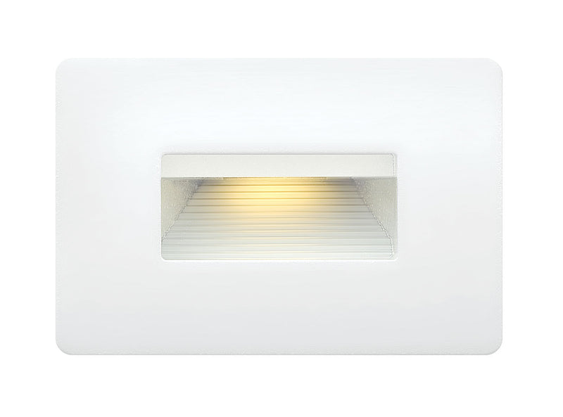 Luna Step Light 12v Horizontal 2700K in Satin White