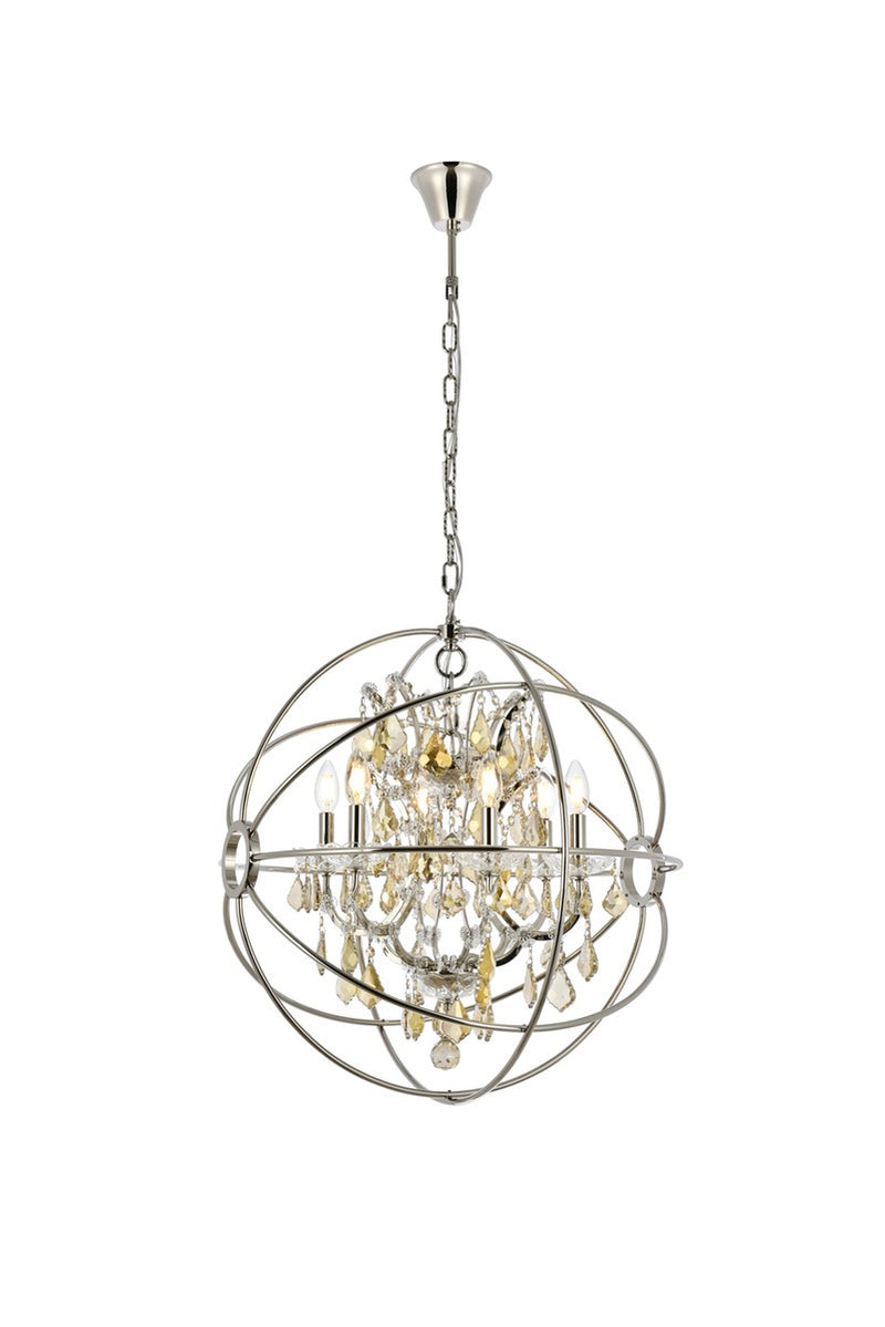 Geneva 6-Light Chandelier - Lamps Expo