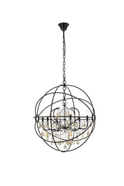 Geneva 6-Light Chandelier - Lamps Expo