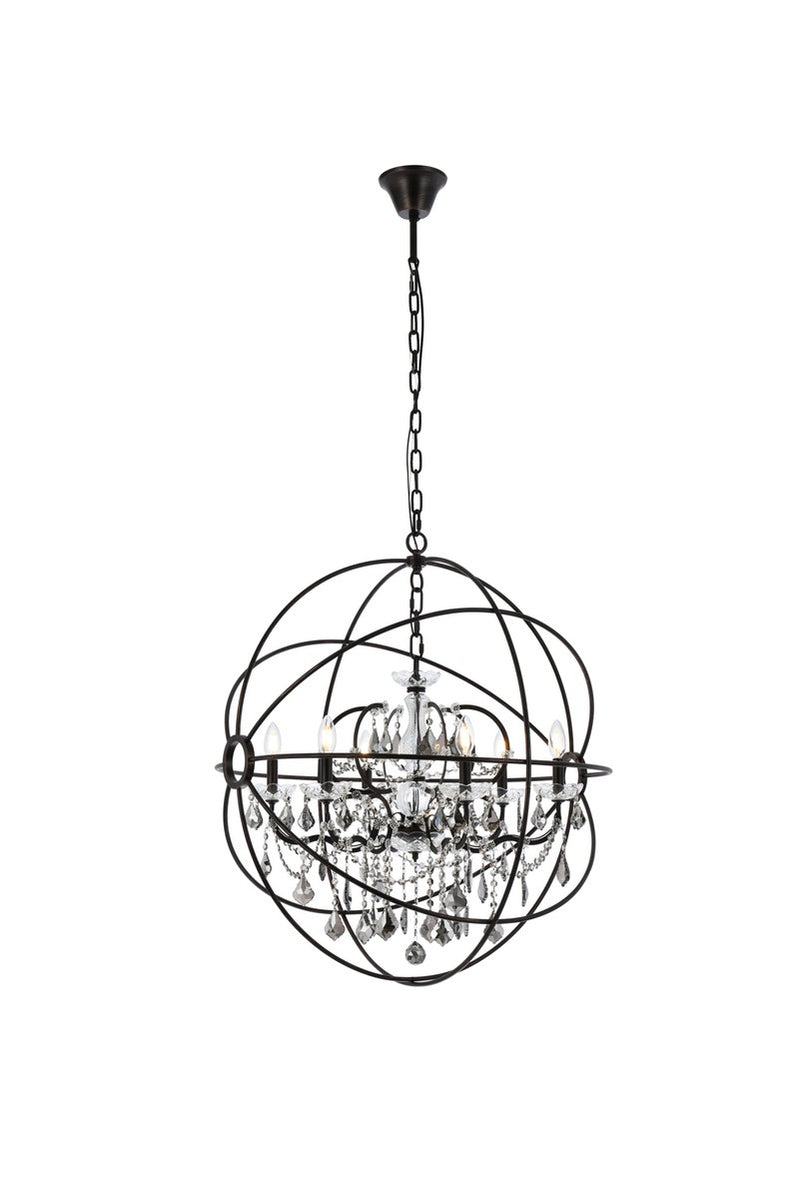 Geneva 6-Light Chandelier - Lamps Expo